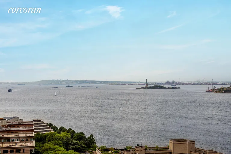 New York City Real Estate | View 225 Rector Place, 8C | Roof Deck | View 6