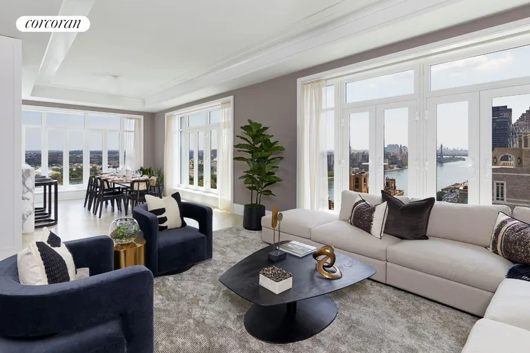 New York City Real Estate | View 40 East End Avenue, 12A | Living Room | View 2