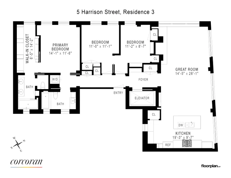 5 Harrison Street, 3 | floorplan | View 19