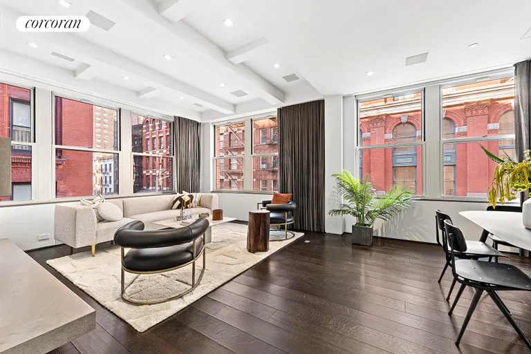 New York City Real Estate | View 5 Harrison Street, 3 | 3 Beds, 2 Baths | View 1