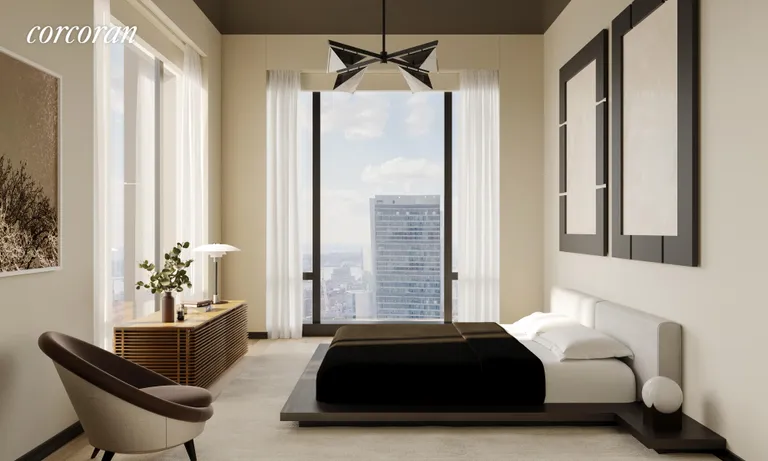 New York City Real Estate | View 277 Fifth Avenue, 50A | Bedroom | View 3