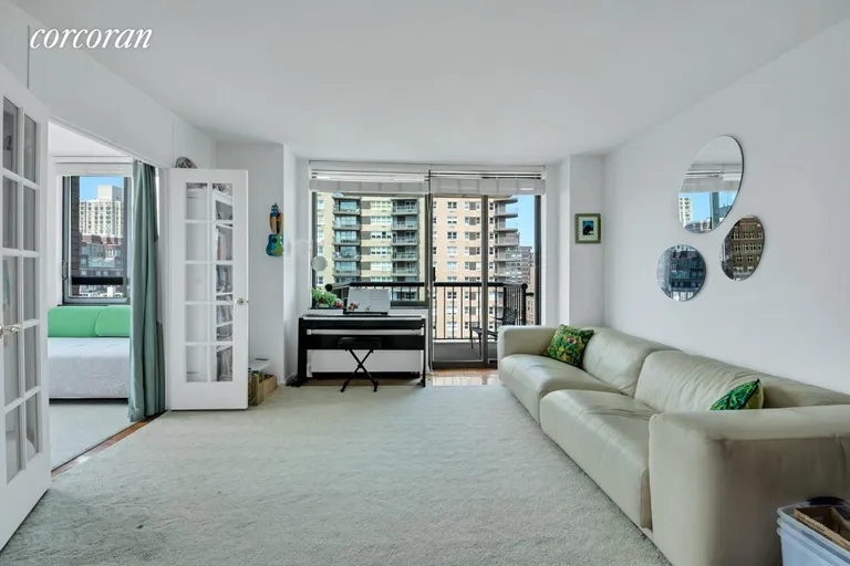 New York City Real Estate | View 171 East 84th Street, 27D | Living & 2nd Bed | View 4
