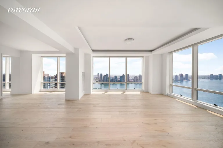 New York City Real Estate | View 845 United Nations Plaza, 43B | Living Room | View 2