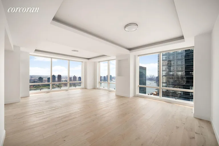 New York City Real Estate | View 845 United Nations Plaza, 43B | Living Room | View 8