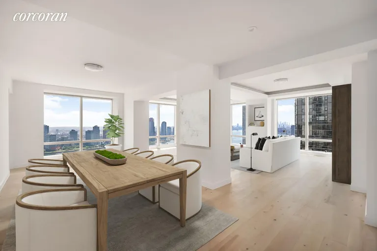 New York City Real Estate | View 845 United Nations Plaza, 43B | Living Room | View 5
