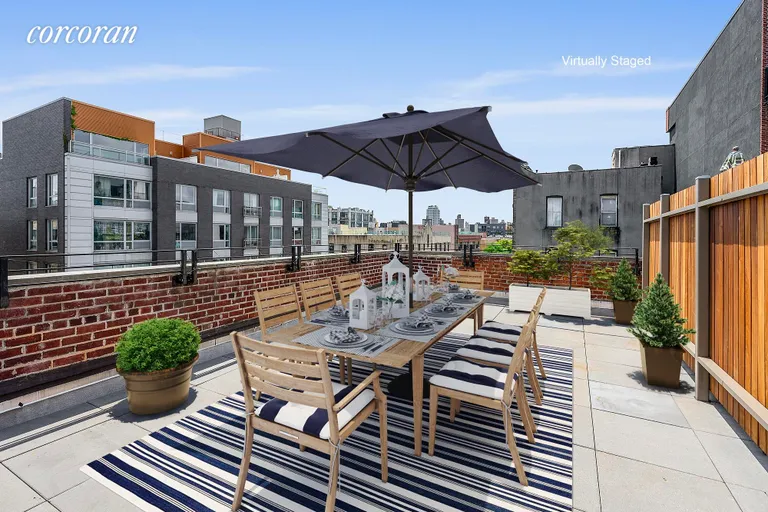 New York City Real Estate | View 234 North 9th Street, 3D | Roof Deck | View 9