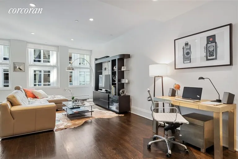 New York City Real Estate | View 102 Fulton Street, 7E | Living room/Home office | View 4