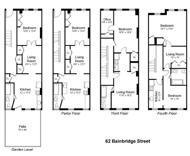 62 Bainbridge Street, 3 | floorplan | View 11