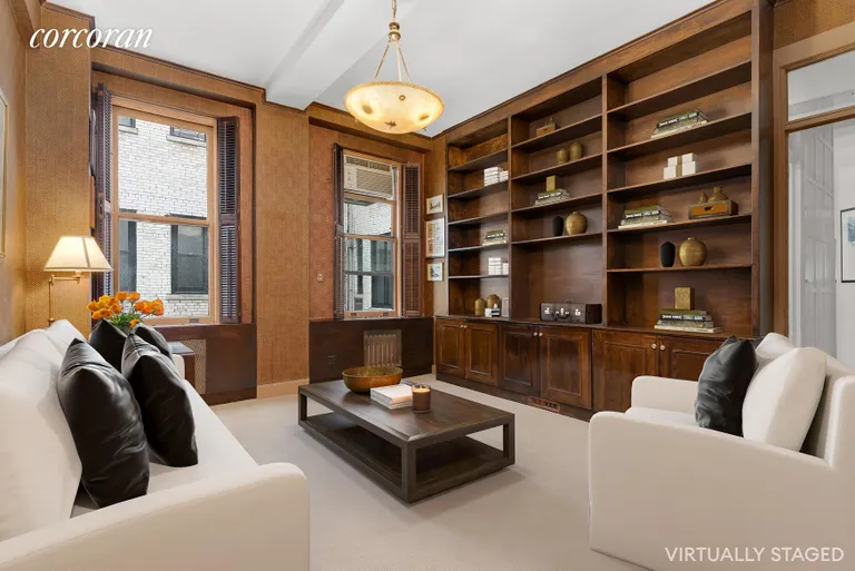 New York City Real Estate | View 850 Park Avenue, 10A | Library/Den | View 5