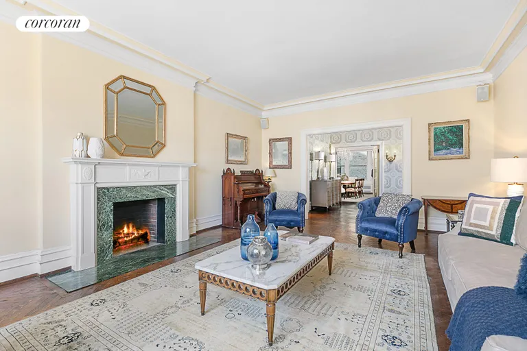 New York City Real Estate | View 850 Park Avenue, 10A | Living Room | View 2