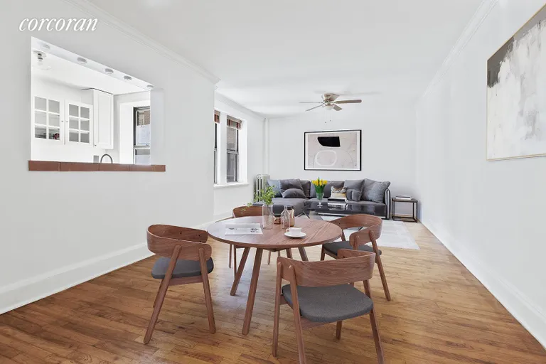 New York City Real Estate | View 24 Bennett Avenue, 5B | Living Room | View 2