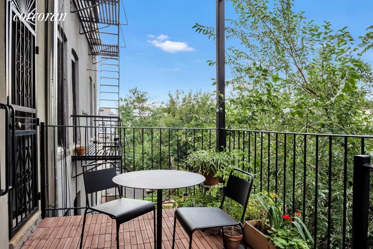 New York City Real Estate | View 289 Troutman Street, 3A | Private Outdoor Deck | View 9