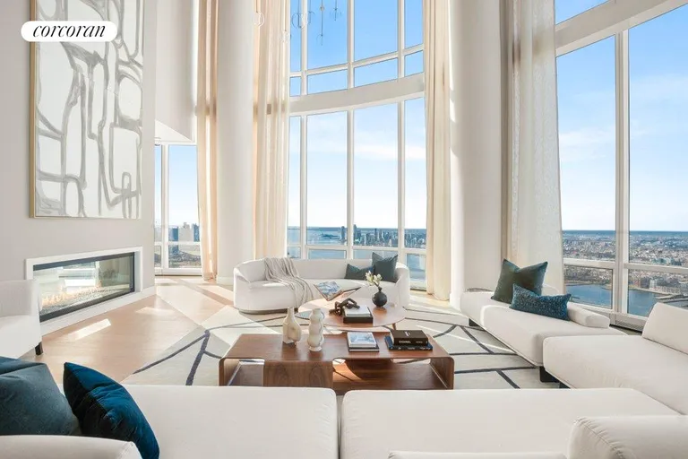 New York City Real Estate | View 15 Hudson Yards, PH88B | Great Room | View 6