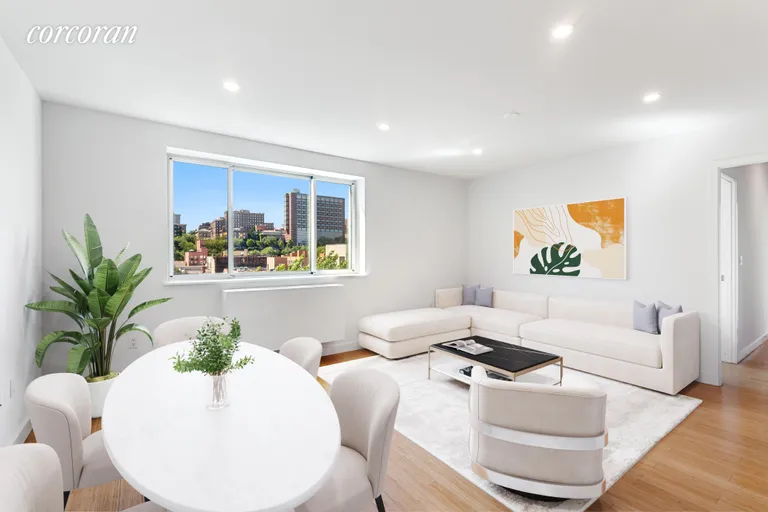New York City Real Estate | View 301 West 115th Street, 8A | Living Room | View 2