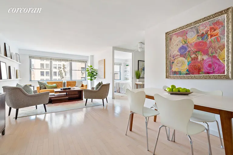 New York City Real Estate | View 10 West 15th Street, 1425 | Living Room | View 2