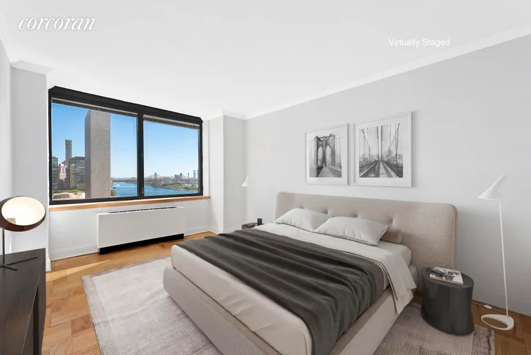 New York City Real Estate | View 415 East 37th Street, 24H | 1 Bed, 1 Bath | View 1