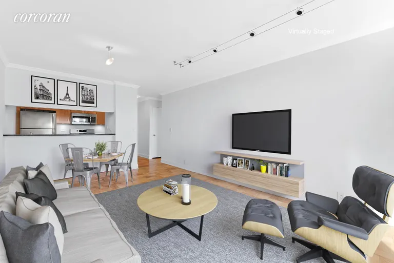New York City Real Estate | View 415 East 37th Street, 24H | Dining Area | View 3