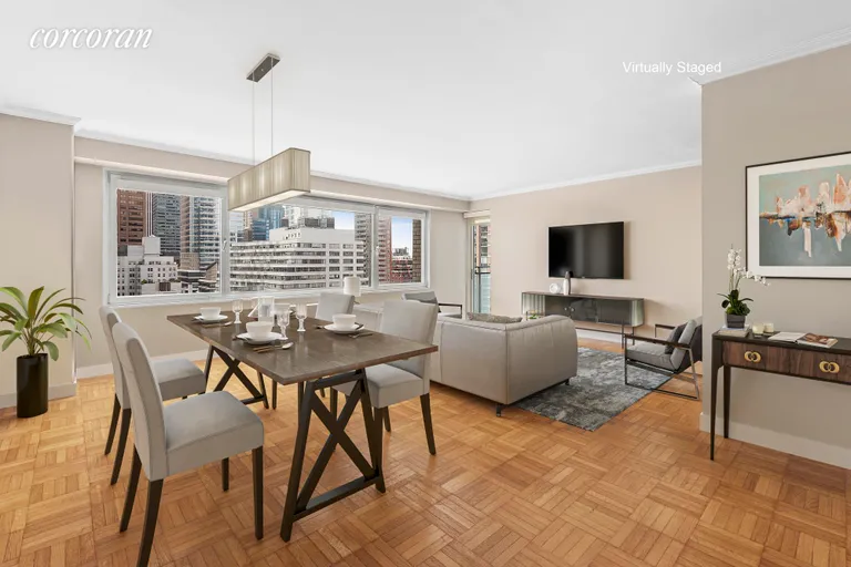 New York City Real Estate | View 303 East 57th Street, 18E | 1 Bed, 1 Bath | View 1