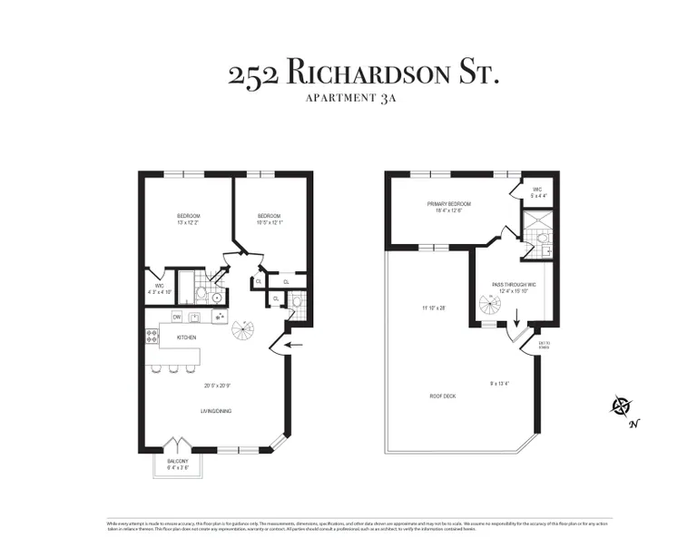 252 Richardson Street, 3A | floorplan | View 12