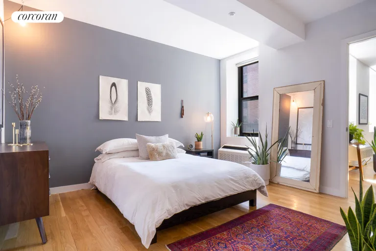 New York City Real Estate | View 122 West Street, 2I | Master Bedroom | View 4