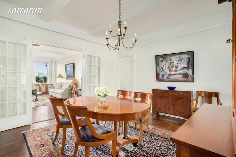 New York City Real Estate | View 300 Riverside Drive, 6B | Dining Area | View 5