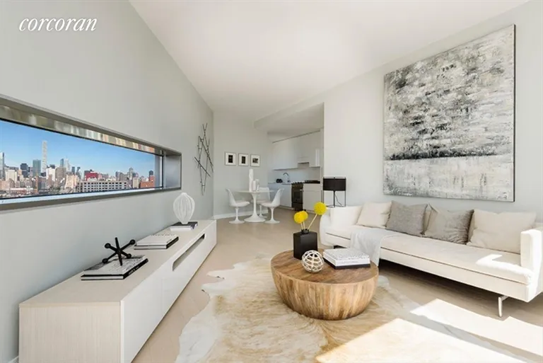 New York City Real Estate | View 29-11 Queens Plaza North, 15B | Living Room | View 2
