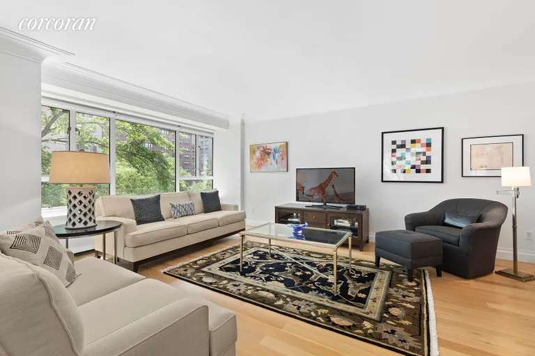 New York City Real Estate | View 200 East 66th Street, D502 | Living Room | View 4