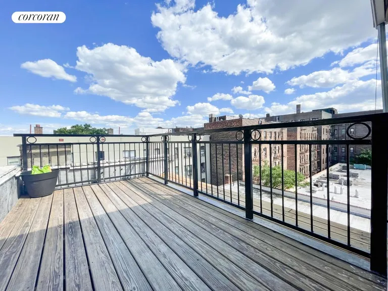 New York City Real Estate | View 760 Saint Nicholas Avenue, 4 | private roof deck | View 6