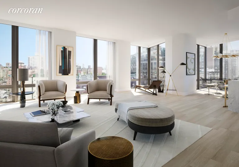 New York City Real Estate | View 212 West 72nd Street, 15E | 3 Beds, 4 Baths | View 1
