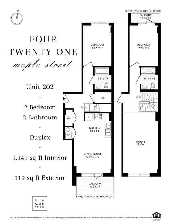 421 Maple Street, 202 | floorplan | View 10