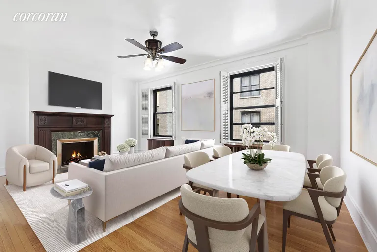 New York City Real Estate | View 135 West 58th Street, 6C | 1 Bed, 1 Bath | View 1