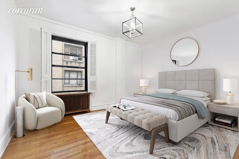 New York City Real Estate | View 135 West 58th Street, 6C | Bedroom | View 3