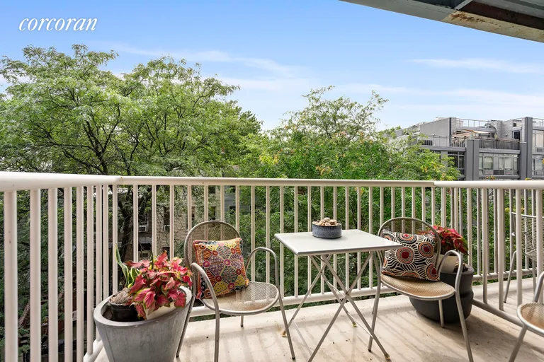 New York City Real Estate | View 197 Spencer Street, 4A | Balcony | View 6