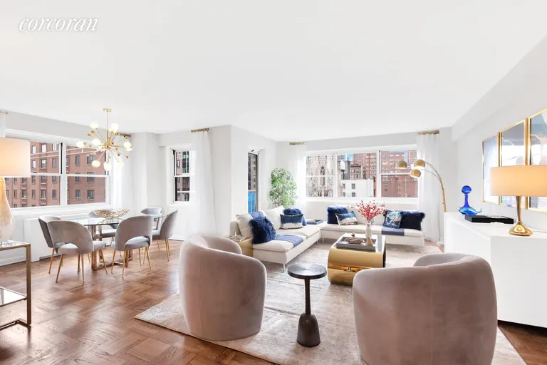 New York City Real Estate | View 70 East 10th Street, 14R | 2 Beds, 2 Baths | View 1