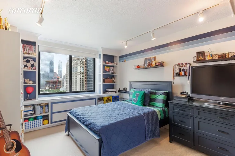 New York City Real Estate | View 200 Rector Place, 18AB | Second Bedroom | View 8