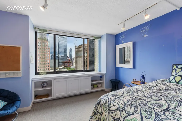 New York City Real Estate | View 200 Rector Place, 18AB | Third Bedroom | View 9