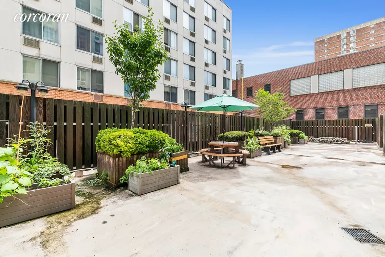 New York City Real Estate | View 29 West 138th Street, 2A | Landscaped Courtyard | View 10