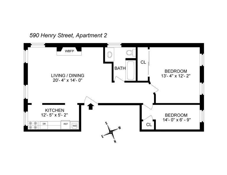 590 Henry Street, 2 | floorplan | View 10