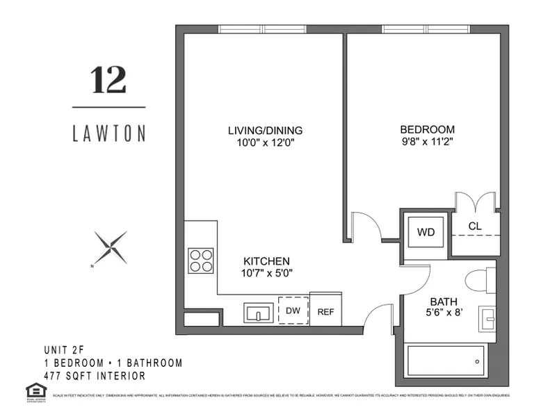 12 Lawton Street, 2A | floorplan | View 5
