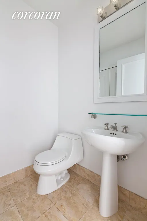 New York City Real Estate | View 10 West Street, 21C | Bathroom | View 12