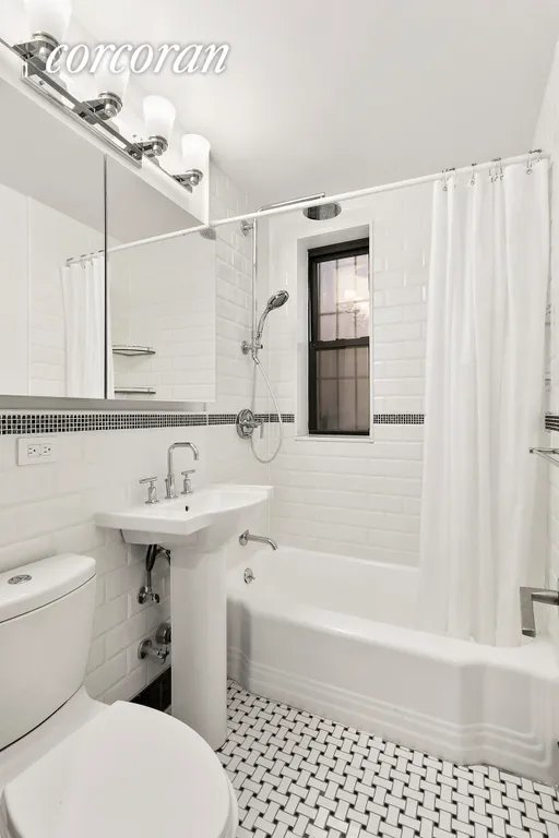 New York City Real Estate | View 30 East 9th Street, 5A | Windowed Bathroom | View 5