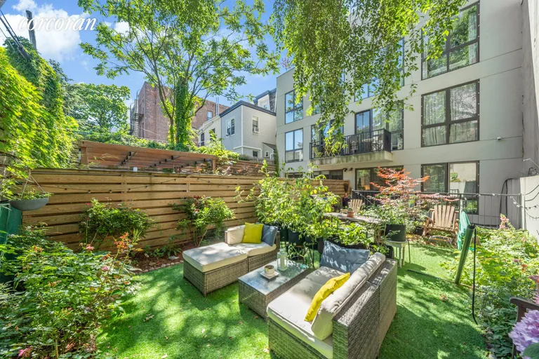 New York City Real Estate | View 447 Decatur Street, 1A | Garden | View 2