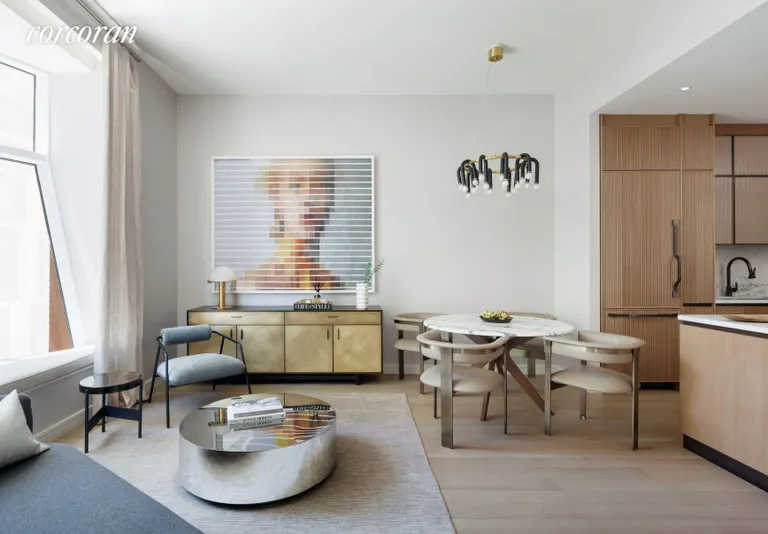 New York City Real Estate | View 515 West 18th Street, 907 | Dining Area | View 3