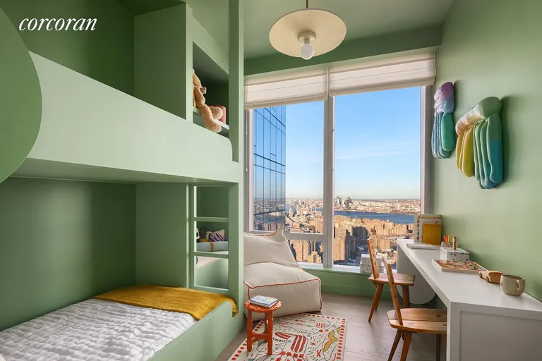 New York City Real Estate | View 252 South Street, 58E | Bedroom | View 5