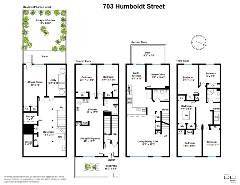 703 Humboldt Street | floorplan | View 14