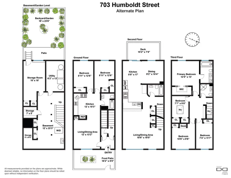 703 Humboldt Street | floorplan | View 15