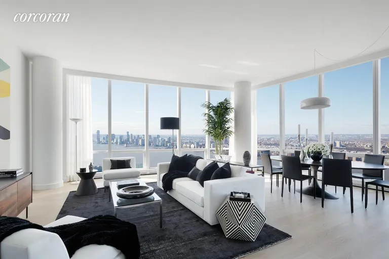 New York City Real Estate | View 15 Hudson Yards, 79B | Great Room | View 2