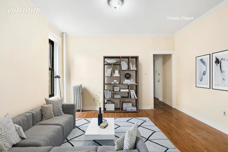 New York City Real Estate | View 1878 Adam Clayton Powell Jr Boulevard, 44 | Staged Living room | View 2