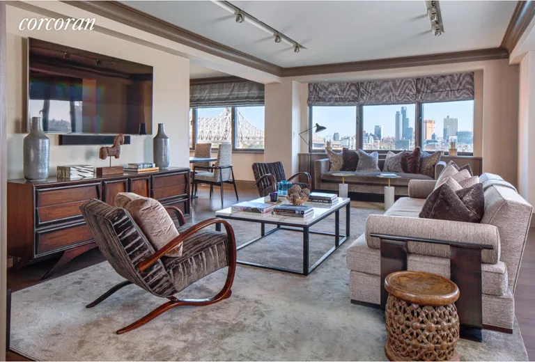 New York City Real Estate | View 25 Sutton Place South, 16M | 2 Beds, 2 Baths | View 1