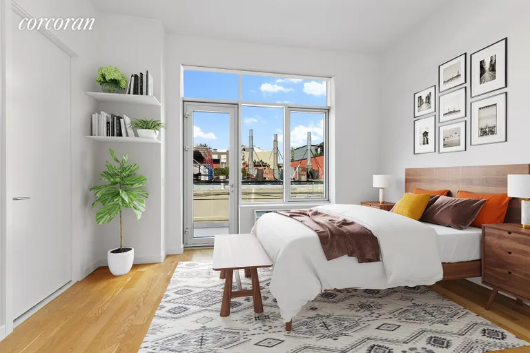 New York City Real Estate | View 101 North 5th Street, 3E | Bedroom | View 3